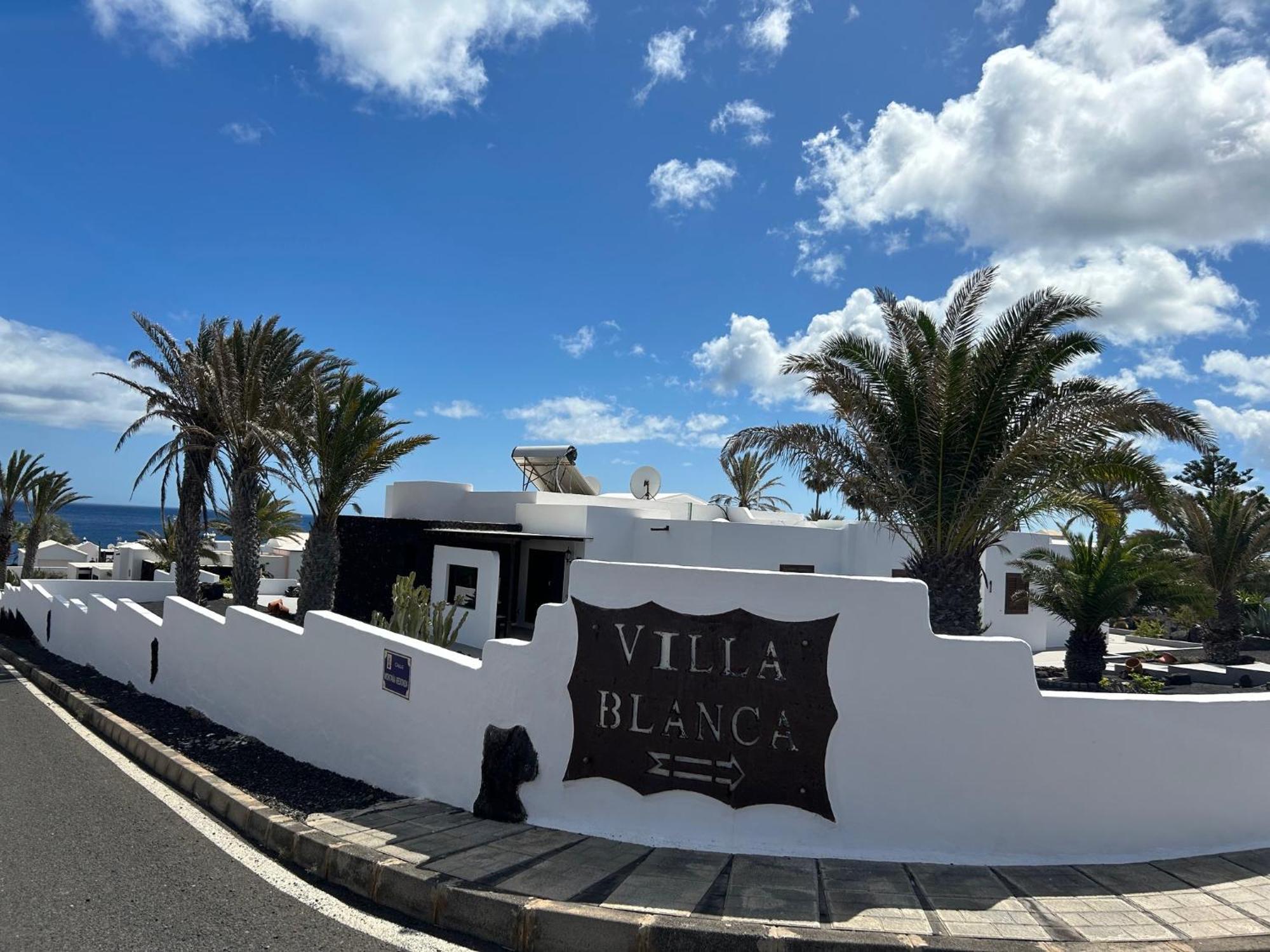 Villa Blanca Nudist Place Charco del Palo Eksteriør billede