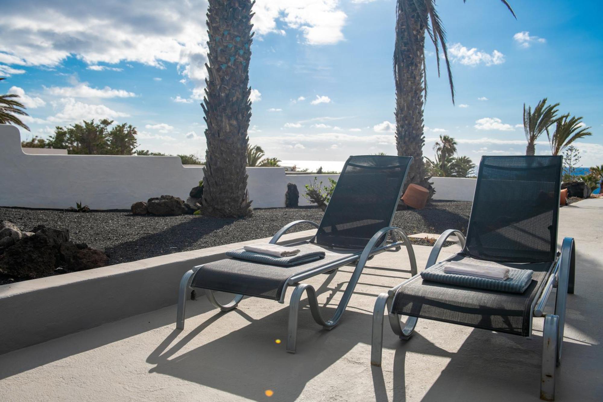 Villa Blanca Nudist Place Charco del Palo Eksteriør billede
