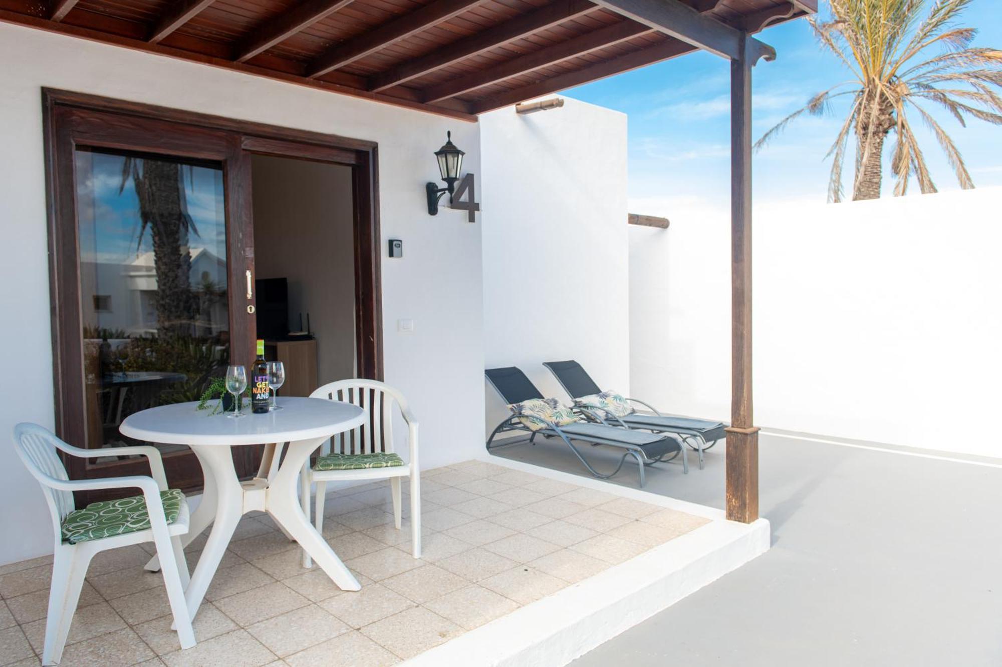 Villa Blanca Nudist Place Charco del Palo Eksteriør billede
