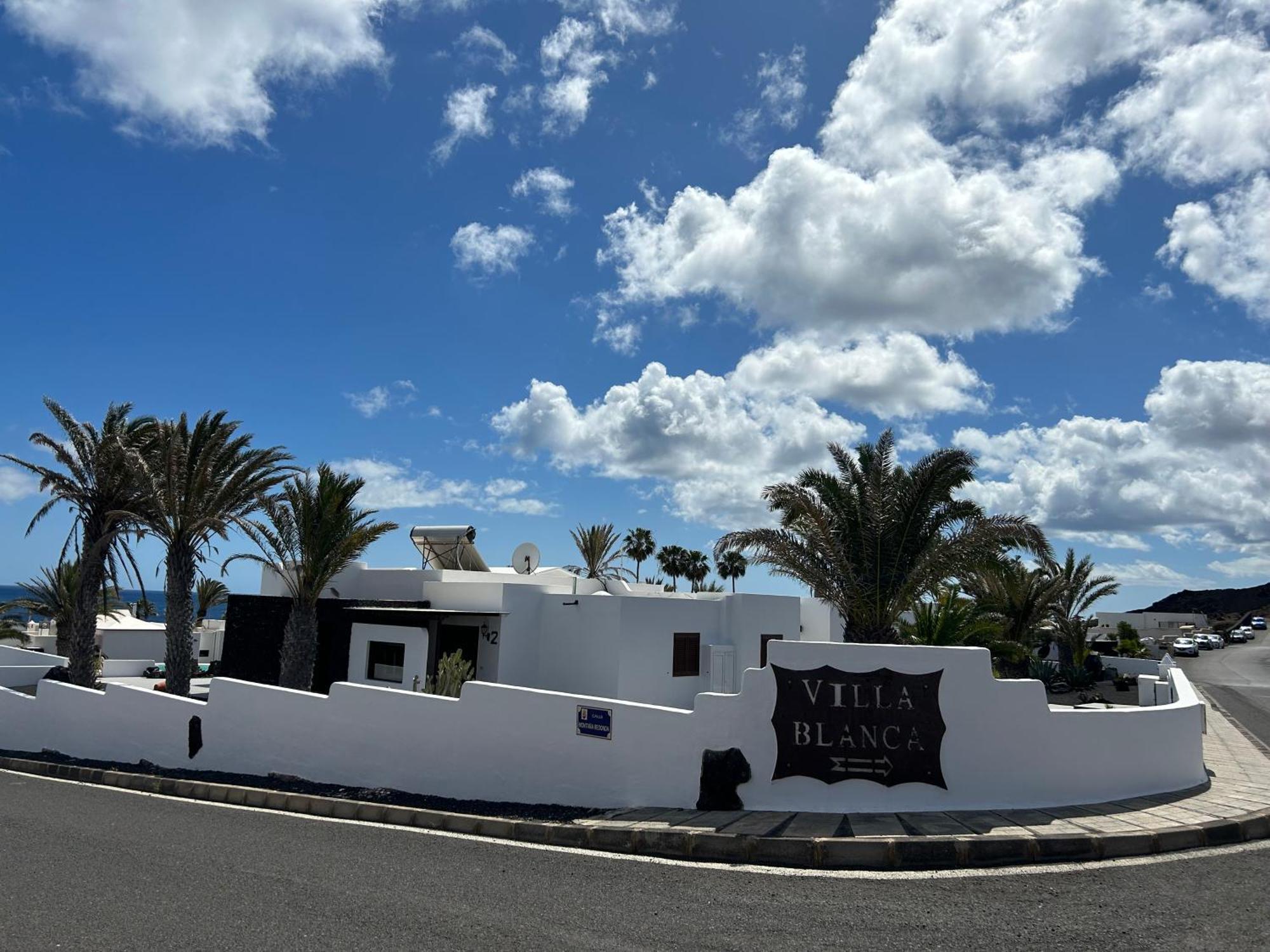 Villa Blanca Nudist Place Charco del Palo Eksteriør billede