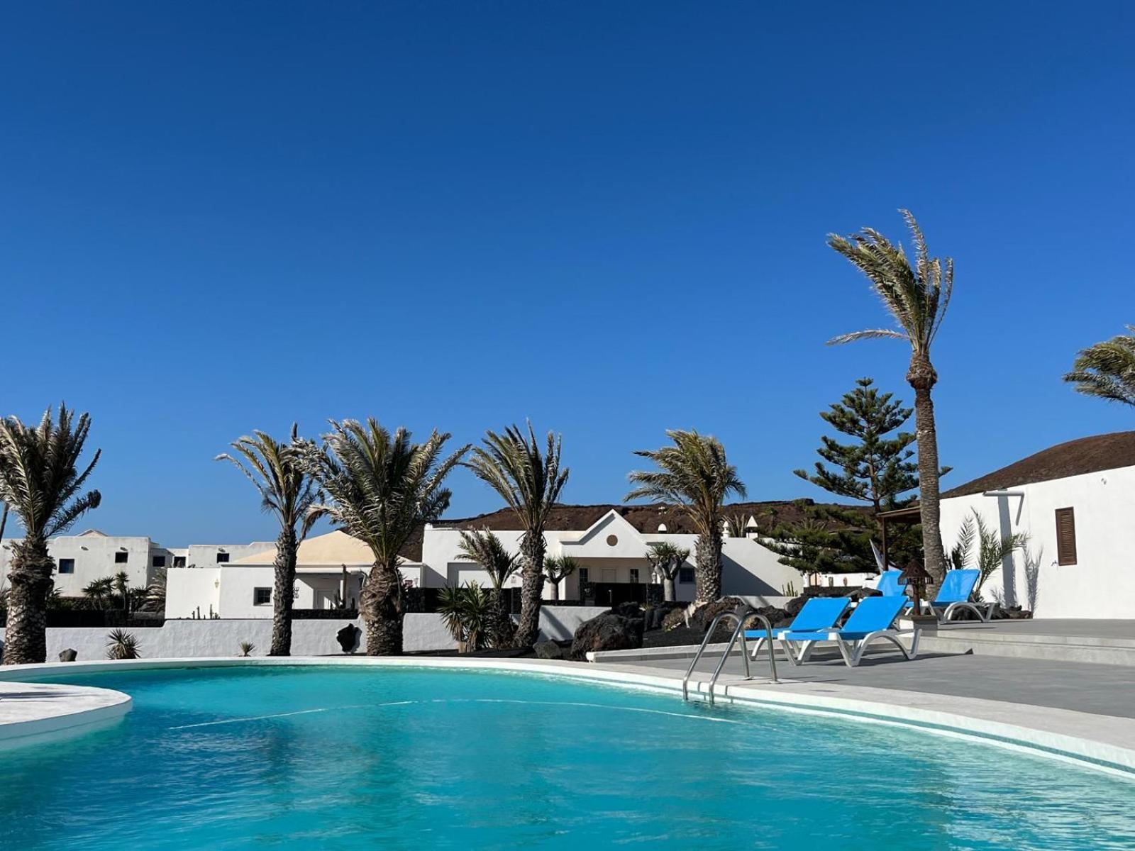 Villa Blanca Nudist Place Charco del Palo Eksteriør billede